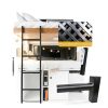 Lakexus 55inch Black RV Bunk Bed Ladder Steel-2