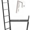 Lakexus 55inch Black RV Bunk Bed Ladder Steel-1