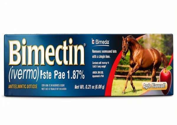 Bimectin 1.87% Ivermectin Apple Flavored Wormer Durvet Horse Dewormer-0
