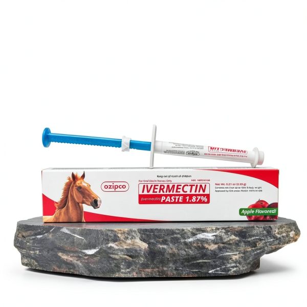 Ivermectin Horse Paste 1.87% Apple Flavor OZIPCO for Horses 1250lb-7