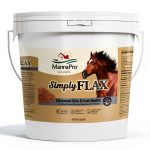 Manna Pro Simply Flax for Horses – Omega-3 Rich Flaxseed Supplement – Supports Coat Health, Joint Function & Immune System – Natural Source of Essential Fatty Acids – Ground Flax – 8 lb Bag-0