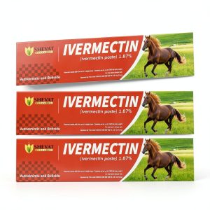 Ivermectin Horse Paste 1.87% Apple Flavored Shevat for Horses-0