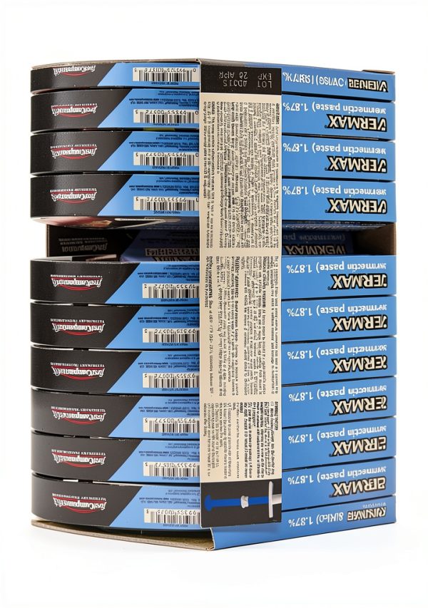 Ivermectin Equine Paste 6.08g Blue - FIRST COMPANION Wormer for Horses-4