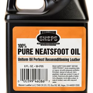 Sheps Pure Neatsfoot Oil 8 oz Neutral Premium Leather Reconditioner-0