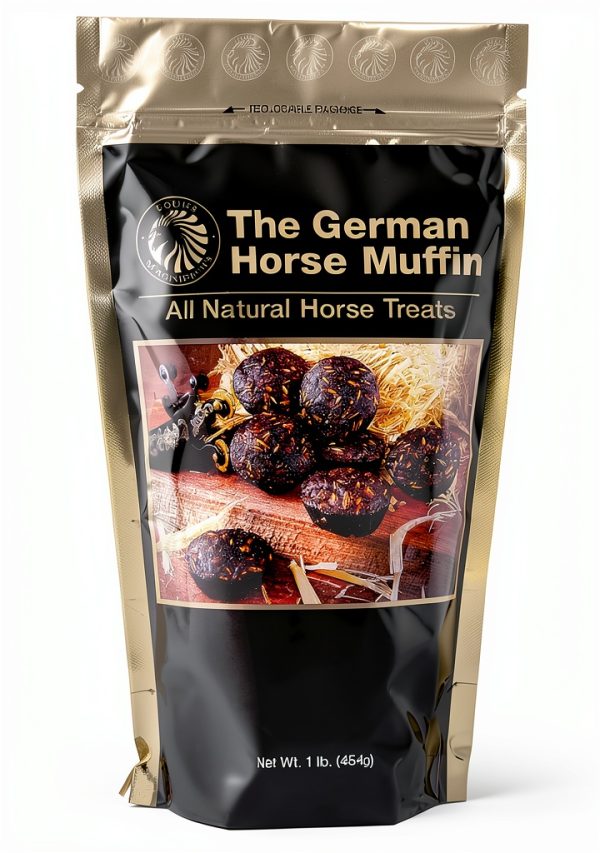 The German Horse Muffin All Natural Horse Treats 1lb-0