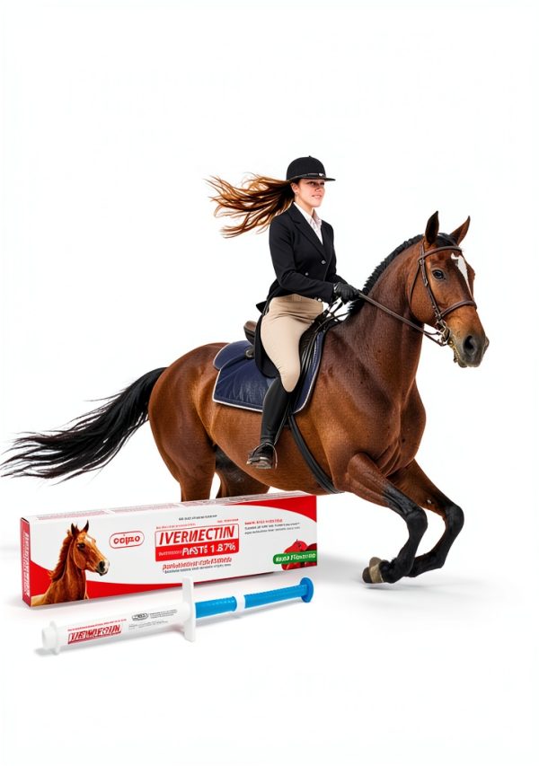 Ivermectin Horse Paste 1.87% Apple Flavor OZIPCO for Horses 1250lb-3