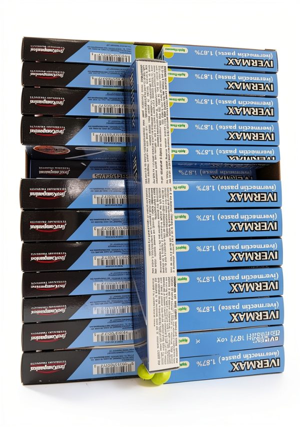Ivermectin Equine Paste 6.08g Blue - FIRST COMPANION Wormer for Horses-5