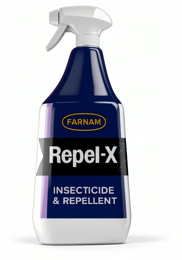 Farnam Repel X Water-Based Fly Spray for Horses & Dogs 32 oz-11