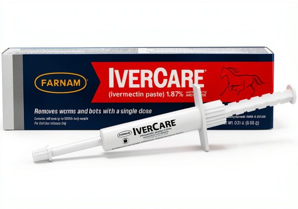 Farnam IverCare 1.87% Apple Horse Dewormer Paste 0.21 oz for 1,250 lb-1
