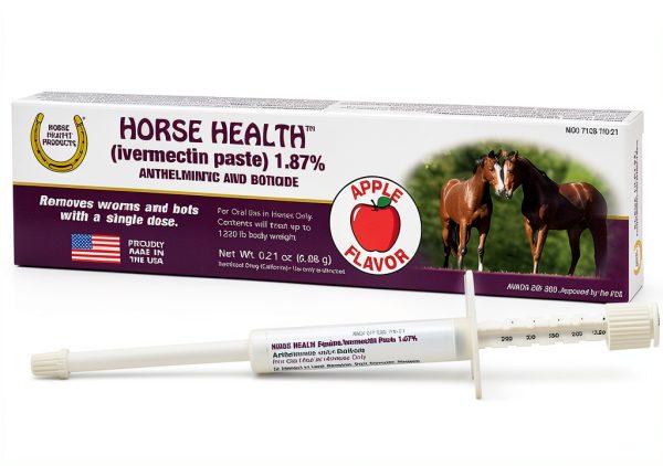 Horse Health Central Garden Dewormer 1.87% Ivermectin 0.21oz-0