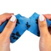 WePet Pet Wrap Self Adhesive Cohesive Gauze 2 Inch Pawprints A 6 Rolls-3