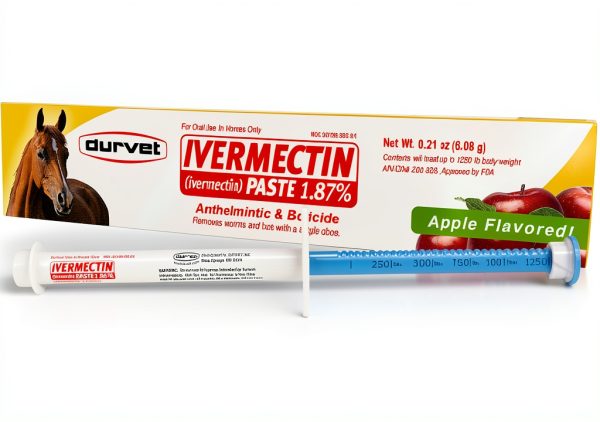 Ivermectin Paste Dewormer 1.87% Apple Flavored Monster Pets Wormer-2