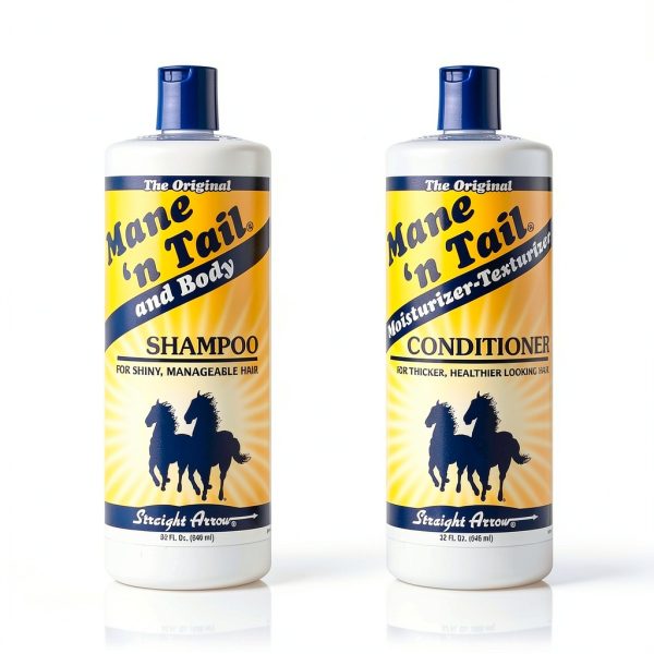 Mane 'N Tail Shampoo & Conditioner Combo Set 32oz for Horses & Humans-0